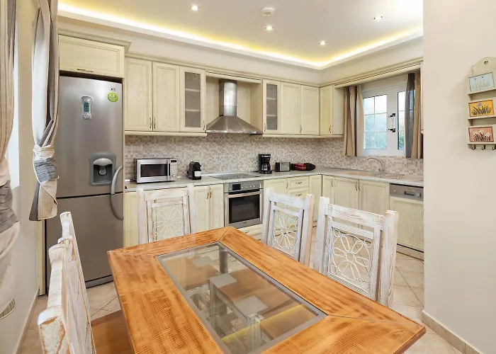 Erato With Private Swimming Pool فيلة Halikounas